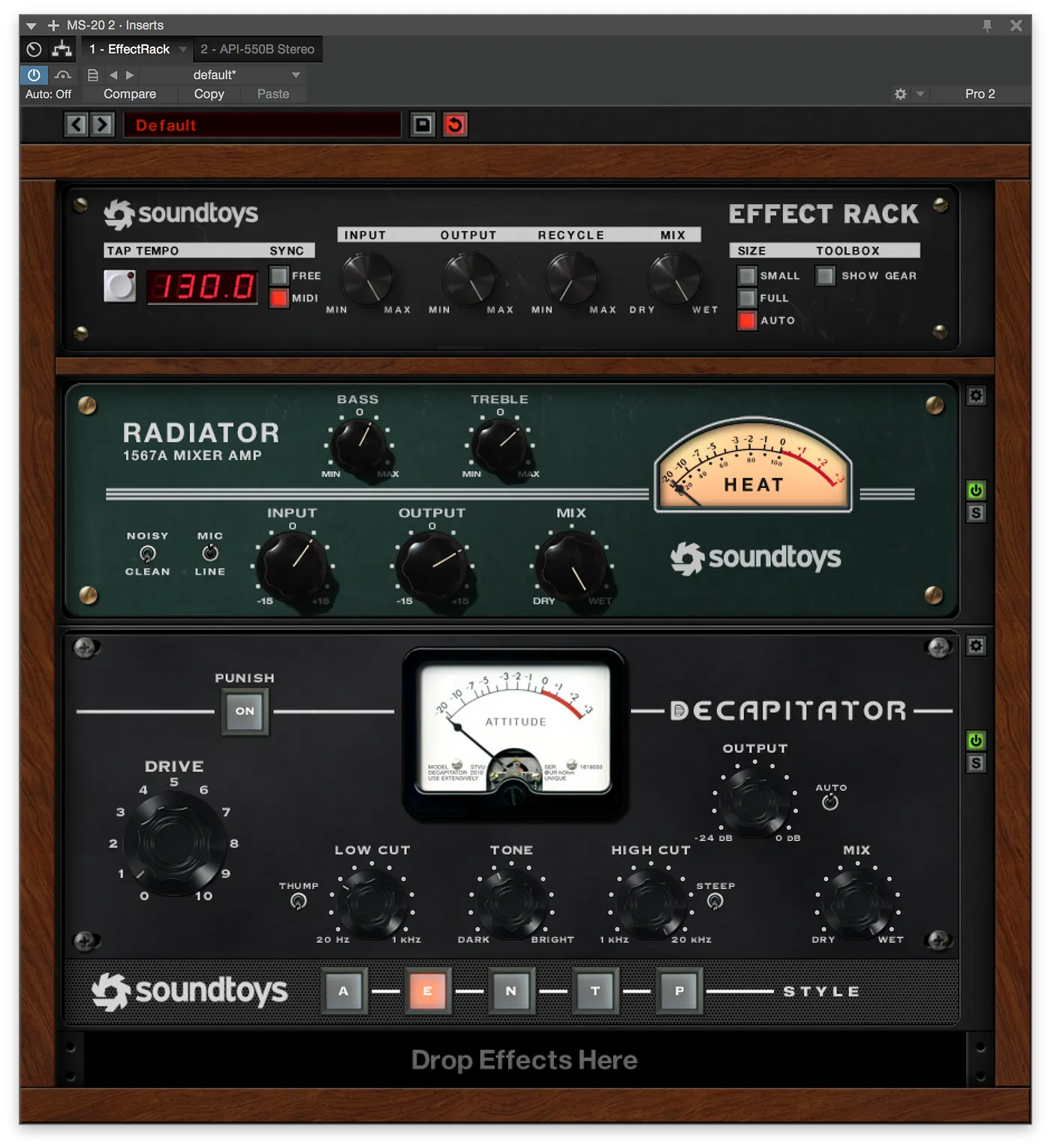 Reproducing Neve Tones With SoundToys